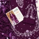 LOOMZIVA Heavy Chikankari Dhanak 3-Piece Suit with Woolen Shawl - #49