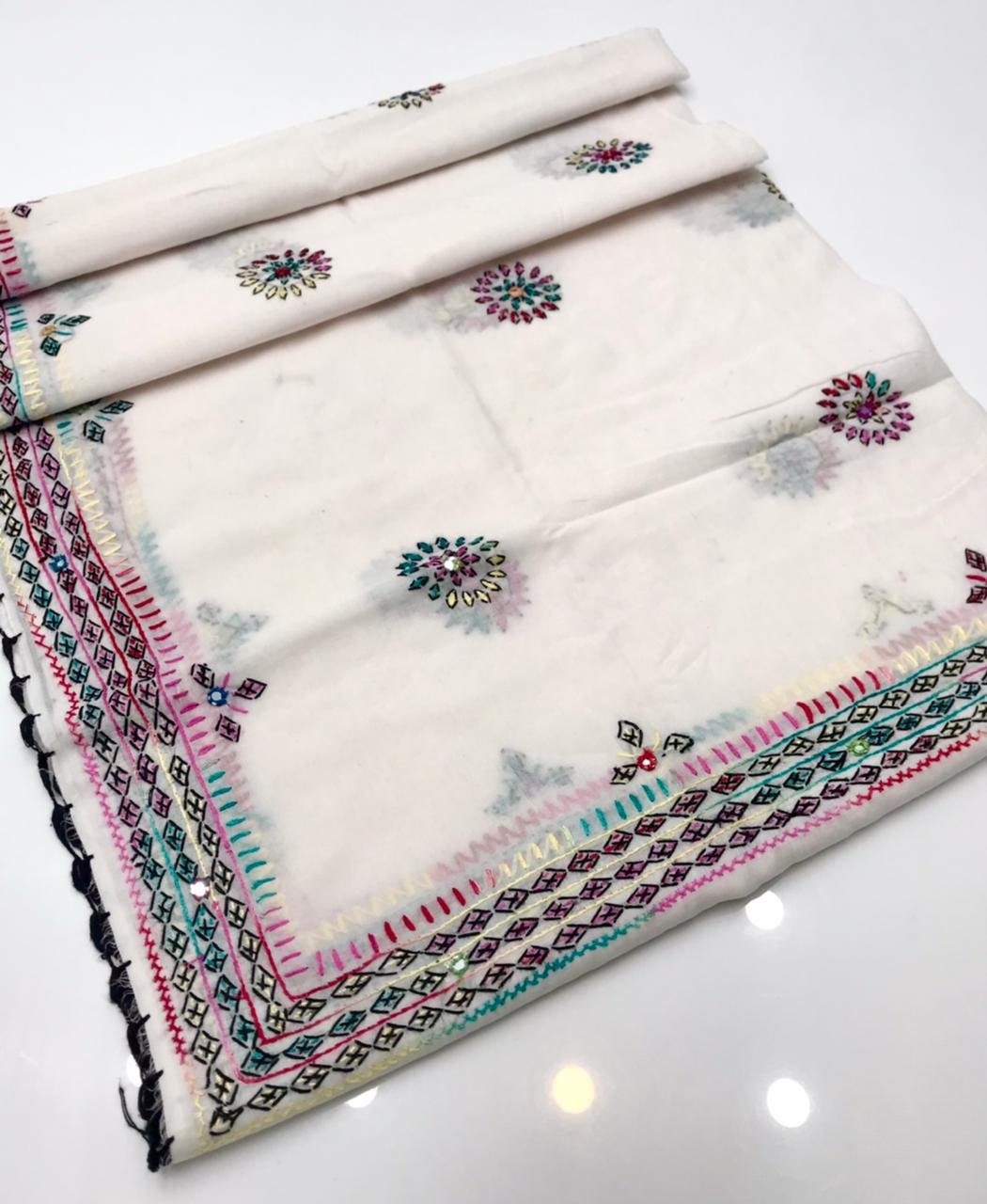 Multani Handmade Shawl for Women Traditional Handcrafted Ladies Shawl