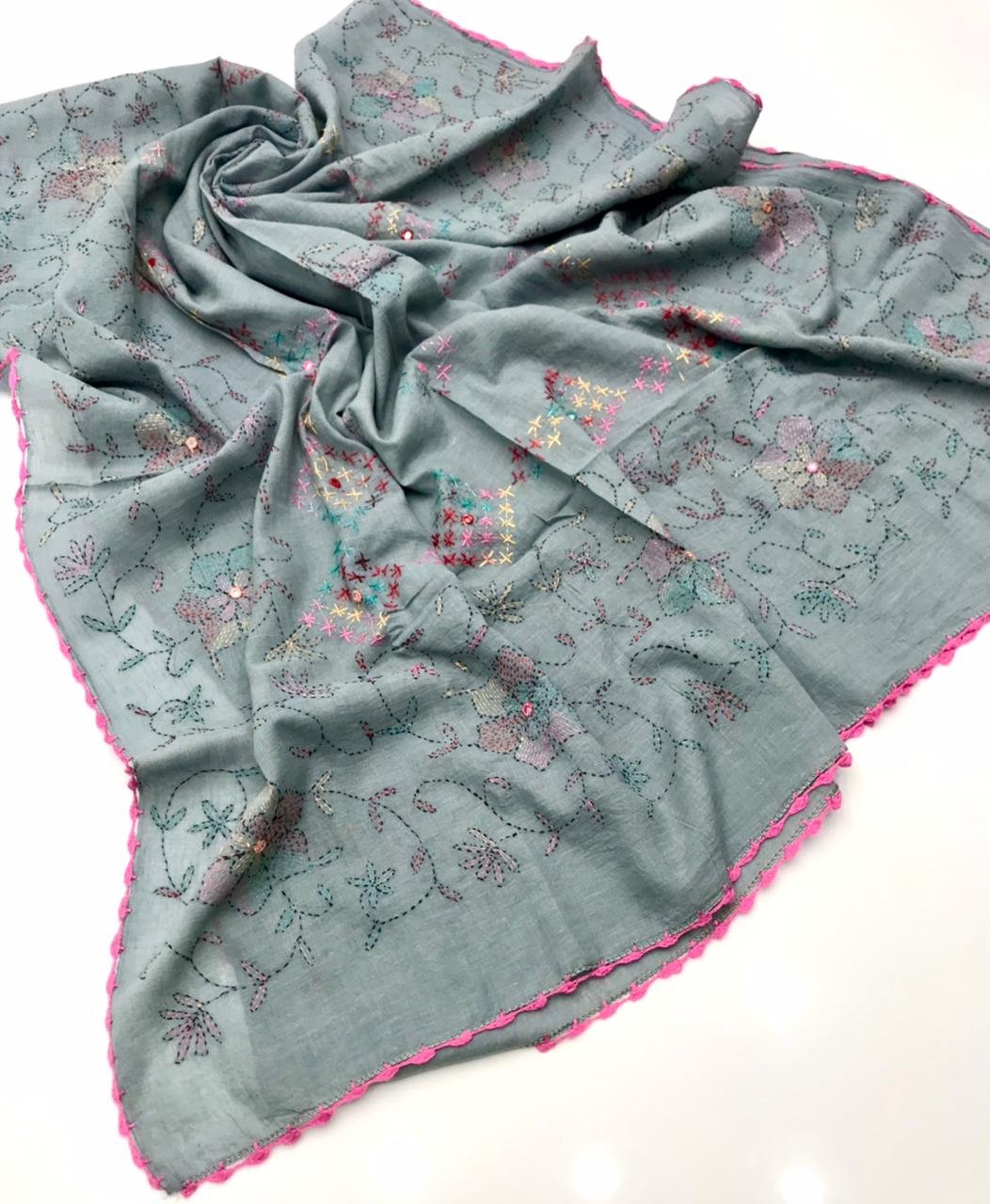 Multani Handmade Shawl for Women Traditional Handcrafted Ladies Shawl