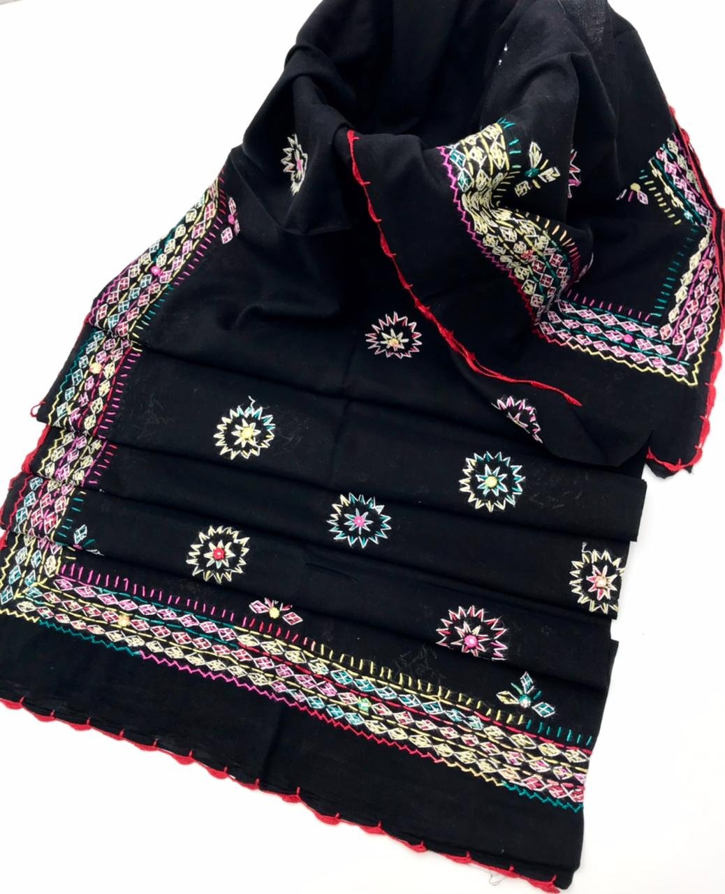Multani Handmade Shawl for Women Traditional Handcrafted Ladies Shawl