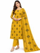 LOOMZIVA Imported Marina 3-Piece Suit with Fancy Wool Shawl