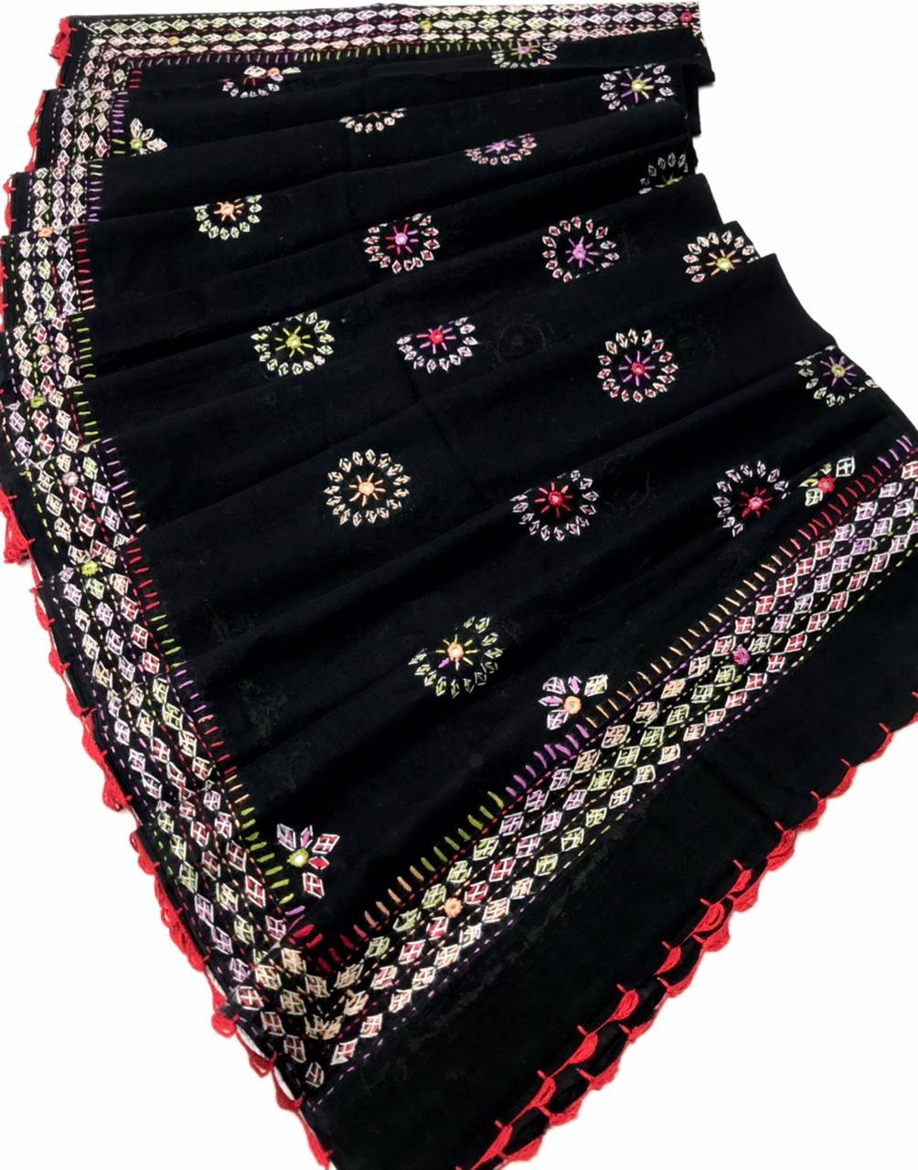 Multani Handmade Shawl for Women Traditional Handcrafted Ladies Shawl