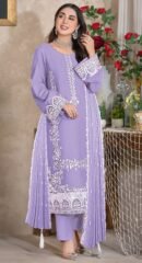 LOOMZIVA Winter Collection – Heavy Embroidered Airjet Dhanak 3-Piece Suit