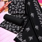 LOOMZIVA Imported Marina 3-Piece Suit with Fancy Wool Shawl - #12