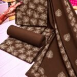 LOOMZIVA Imported Marina 3-Piece Suit with Fancy Wool Shawl - #15