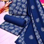 LOOMZIVA Imported Marina 3-Piece Suit with Fancy Wool Shawl - #17