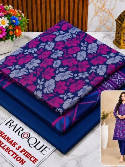 BAROQUE Dhanak 3-Piece Suit – Winter Collection 2027