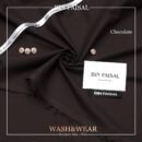 Bin Faisal 100% Pure Super Luxury Regent Wash & Wear | Tropical Collection | 4 Meter Fabric | 24 Colors - #2036