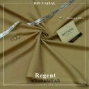 Bin Faisal 100% Pure Super Luxury Regent Wash & Wear | Tropical Collection | 4 Meter Fabric | 24 Colors - #2043