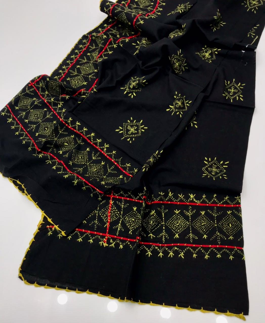 Multani Handmade Shawl for Women Traditional Handcrafted Ladies Shawl