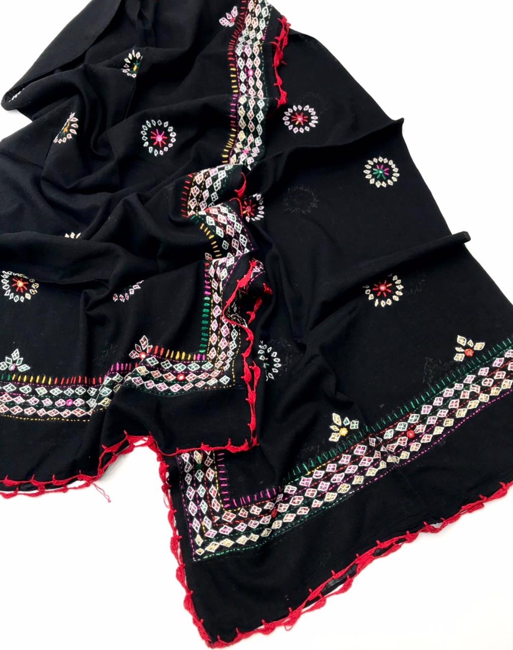 Multani Handmade Shawl for Women Traditional Handcrafted Ladies Shawl